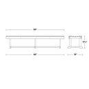 Heritage 68 inch Outdoor Patio Bench by Wildridge
