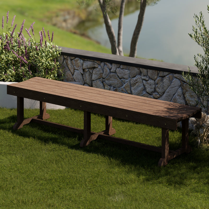 Heritage 68 inch Outdoor Patio Bench by Wildridge