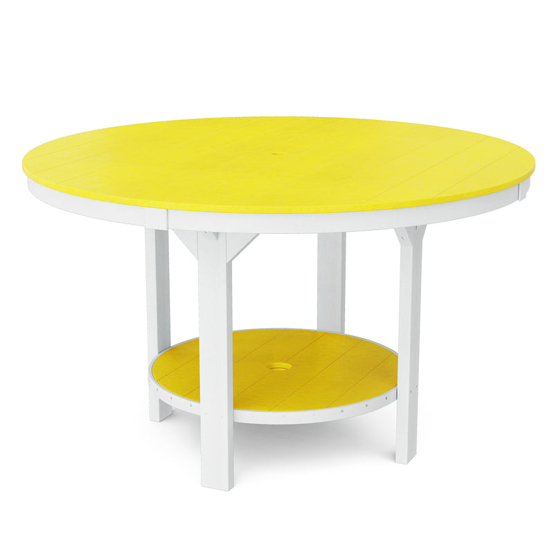 Heritage 60 inch Round Pub Table in Two-Tone by Wildridge