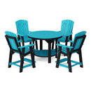 Heritage 5 Piece Set with 48 inch Round Pub Table and 4 Balcony Chairs by Wildridge