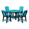 Heritage 5 Piece Set with 48 inch Round Pub Table and 4 Balcony Chairs by Wildridge