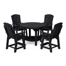 Heritage 5 Piece Set with 48 inch Round Pub Table and 4 Balcony Chairs by Wildridge