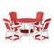 Heritage 5 Piece Set with 48 inch Round Pub Table and 4 Balcony Chairs by Wildridge