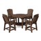 Heritage 5 Piece Set with 48 inch Round Pub Table and 4 Balcony Chairs by Wildridge