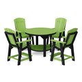 Heritage 5 Piece Set with 48 inch Round Pub Table and 4 Balcony Chairs by Wildridge