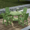 Heritage 5 Piece Set with 48 inch Round Pub Table and 4 Balcony Chairs by Wildridge