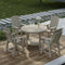 Heritage 5 Piece Set with 48 inch Round Pub Table and 4 Balcony Chairs by Wildridge