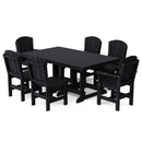 Heritage 7 Piece Patio Dining Set with 4 Dining Chairs and 2 Arm Chairs Set by Wildridge