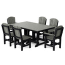 Heritage 7 Piece Patio Dining Set with 4 Dining Chairs and 2 Arm Chairs Set by Wildridge