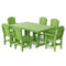 Heritage 7 Piece Patio Dining Set with 4 Dining Chairs and 2 Arm Chairs Set by Wildridge