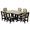 Heritage 7 Piece Patio Dining Set with 4 Dining Chairs and 2 Arm Chairs Set by Wildridge