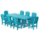 Heritage 9 Piece Patio Dining Set with 6 Dining Chairs and 2 Arm Chairs by Wildridge