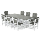 Heritage 9 Piece Patio Dining Set with 6 Dining Chairs and 2 Arm Chairs by Wildridge