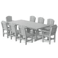 Heritage 9 Piece Patio Dining Set with 6 Dining Chairs and 2 Arm Chairs by Wildridge