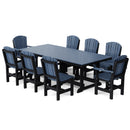 Heritage 9 Piece Patio Dining Set with 6 Dining Chairs and 2 Arm Chairs by Wildridge