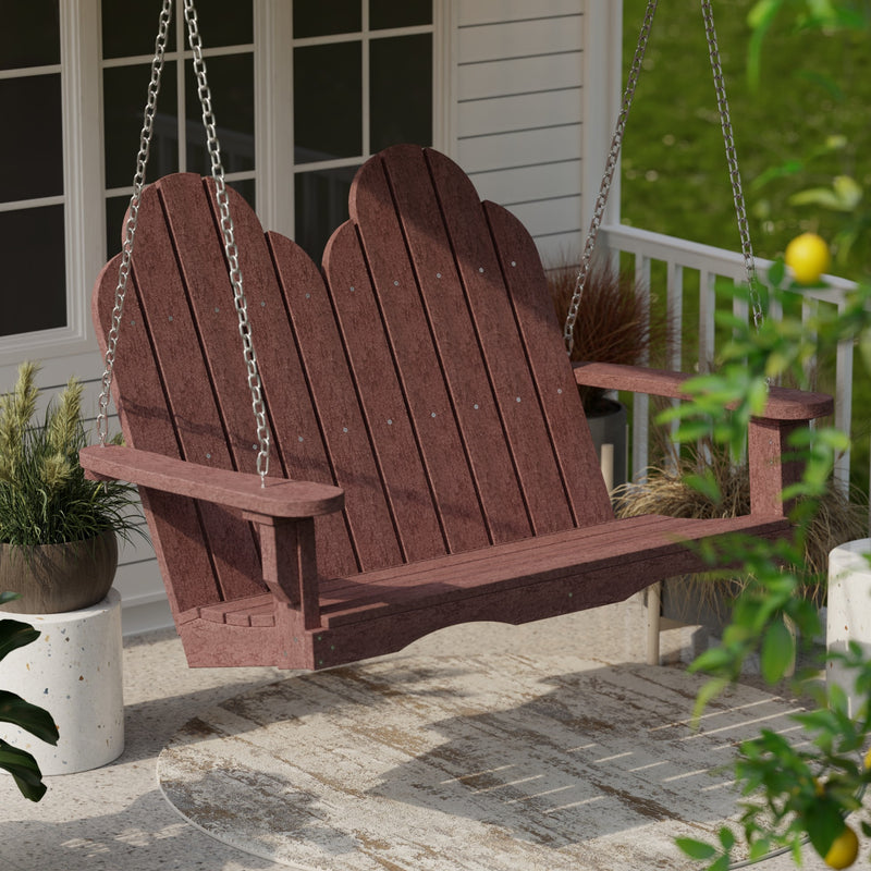 Classic 4 Foot Adirondack Swing by Wildridge
