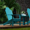 Classic Adirondack Chairs with Side Table by Wildridge