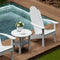 Classic Adirondack Chairs with Side Table by Wildridge