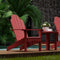 Classic Adirondack Chairs with Side Table by Wildridge