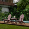 Classic Adirondack Chairs with Side Table by Wildridge