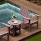 Classic Adirondack Chairs with Side Table by Wildridge