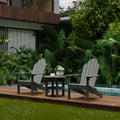 Classic Adirondack Chairs with Side Table by Wildridge