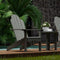 Classic Adirondack Chairs with Side Table by Wildridge
