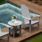 Classic Adirondack Chairs with Side Table by Wildridge