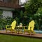 Classic Adirondack Chairs with Side Table by Wildridge