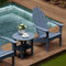 Classic Adirondack Chairs with Side Table by Wildridge