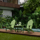 Classic Adirondack Chairs with Side Table by Wildridge