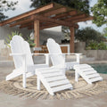 Classic Adirondack Chairs with Footrest by Wildridge