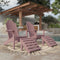 Classic Adirondack Chairs with Footrest by Wildridge