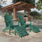 Classic Adirondack Chairs with Footrest by Wildridge