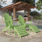 Classic Adirondack Chairs with Footrest by Wildridge