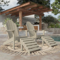 Classic Adirondack Chairs with Footrest by Wildridge