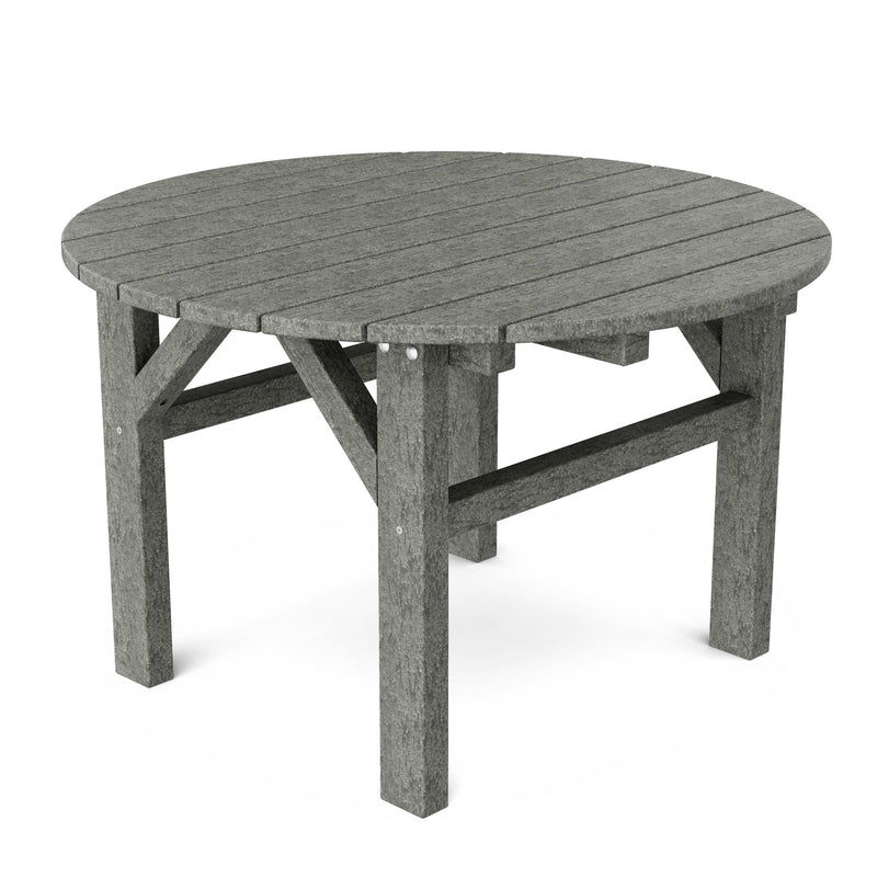Classic Adirondack Chairs with Round Table by Wildridge