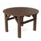 Classic Adirondack Chairs with Round Table by Wildridge