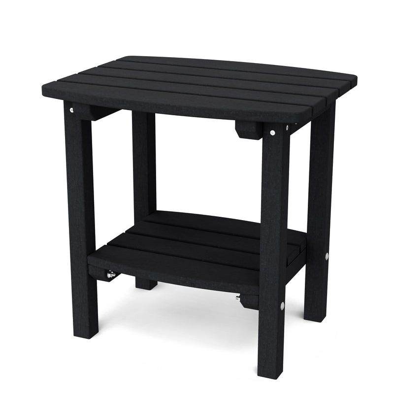 Classic Adirondack 3-Piece Set Chair with Footrest & Side Table by Wildridge