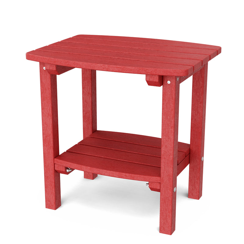 Classic Adirondack 3-Piece Set Chair with Footrest & Side Table by Wildridge