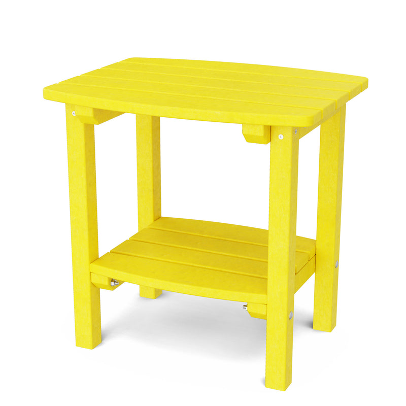 Classic Adirondack 3-Piece Set Chair with Footrest & Side Table by Wildridge