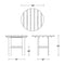 Classic Adirondack Chairs with Side Table by Wildridge