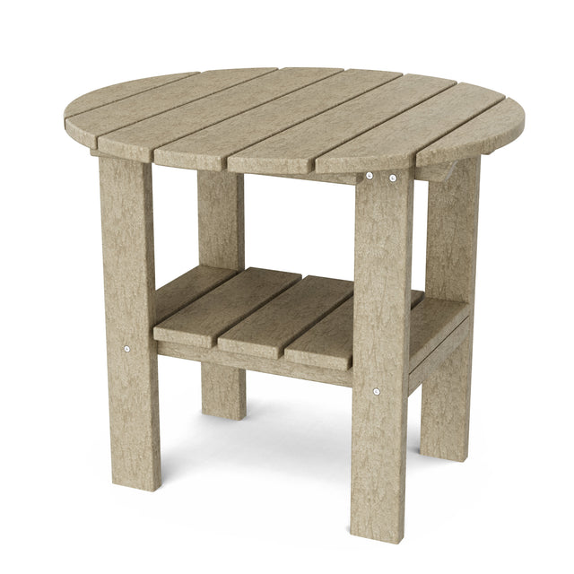 Classic 24-inch Round Side Table by Wildridge
