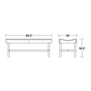 Classic 4 Foot Vineyard Bench by Wildridge