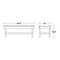 Classic 4 Foot Vineyard Bench by Wildridge