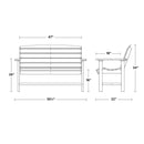 Classic 5 Foot Bench by Wildridge