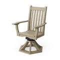 Classic Swivel Rocker Dining Chair with Arms by Wildridge