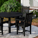 Classic 5-Piece 46 inch Round Patio Dining Set with 2 Side Chairs and 2 Arm Chairs by Wildridge