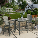 Classic 40" High Dining Table with 2 High Dining Chairs by Wildridge
