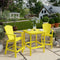 Classic 40" High Dining Table with 2 High Dining Chairs by Wildridge